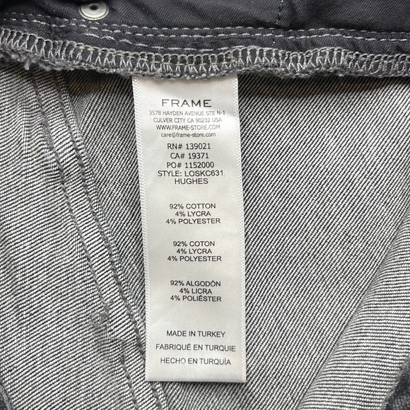 Frame Denim Le One Skinny Size 2 - Picture 10 of 16